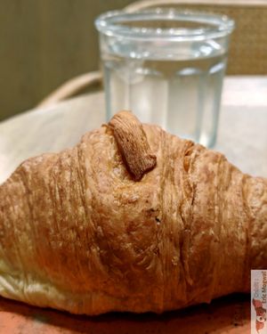 Croissant at Holy Llama - Sintagma in Athens