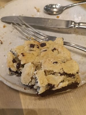 Brownie (foto scattata in ritardo) 😁 at Holy Llama - Sintagma in Athens
