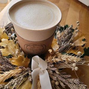 American Dream- an americano-style drink with a double shot of espresso topped with a creamy, citrusy, microfoam. at Balance Me Out in Sacramento