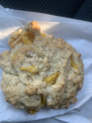 Mango scone   at Balance Me Out in Sacramento