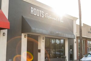 Front of Restaurant. at Roots in Riverside