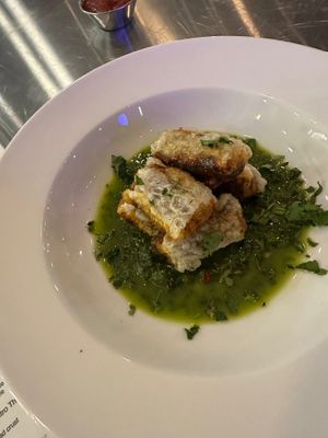 Impossible dumplings were flavorful and yummy! The staff was nice and kind and helpful. They did run out of a few of the items I was hoping to try but maybe next time!  at Roots in Riverside