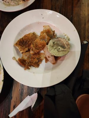 Onion petals at Roots in Riverside