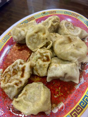 Dumplings!  at Jardin Verde in Santo Domingo