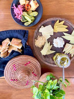 New cheese board, made in house! 😍 at Casa Vegana in Tulum