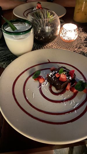 Snickers (yum!)  at Casa Vegana in Tulum