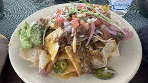 Nachos  at Casa Vegana in Tulum