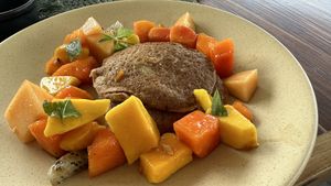 Pancakes   at Casa Vegana in Tulum