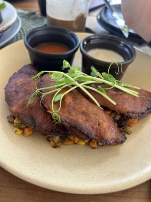 Empanadas   at Casa Vegana in Tulum