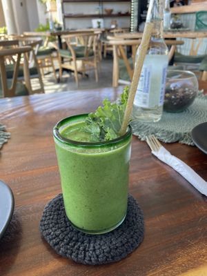 Not my favorite but super healthy  at Casa Vegana in Tulum