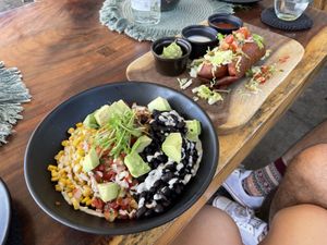   at Casa Vegana in Tulum