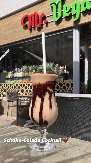 Schoko Colada Cocktail  at Mr. Veganus in Ludwigshafen