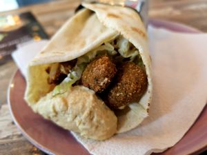 Wrap Maqali at Mr. Veganus in Ludwigshafen
