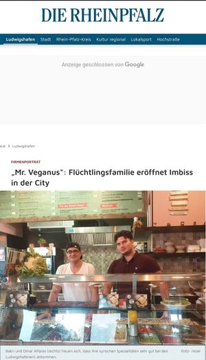  at Mr. Veganus in Ludwigshafen