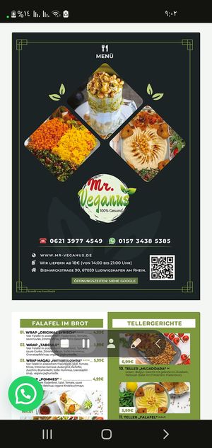  at Mr. Veganus in Ludwigshafen