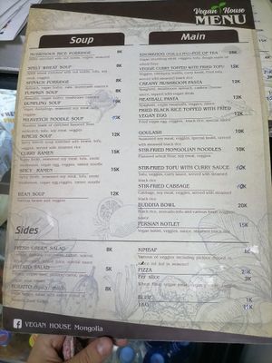  at Vegan House in Ulaanbaatar