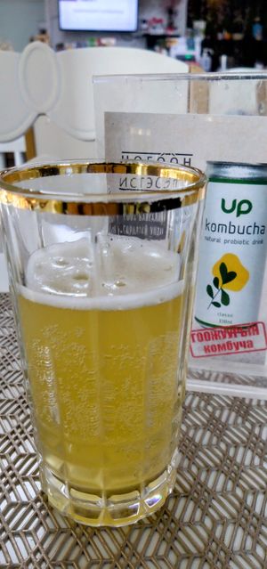 Kombucha at Vegan House in Ulaanbaatar