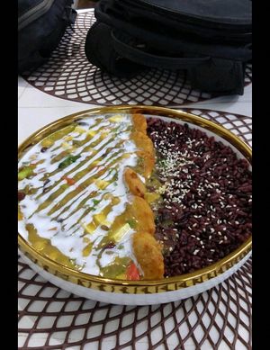 Curry Rice at Vegan House in Ulaanbaatar