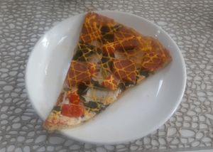 Pizza
Пицца at Vegan House in Ulaanbaatar