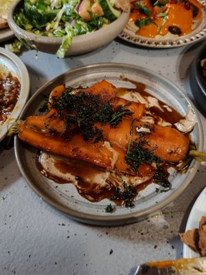 Carrots at Maray in Manchester