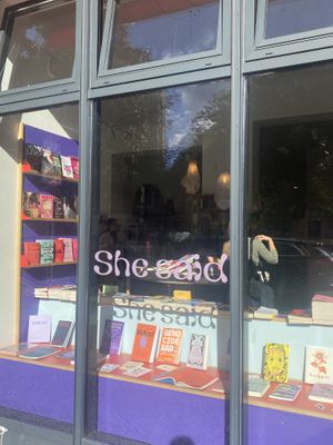   at She said in Berlin