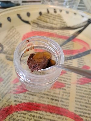 dessert offer at Plin E Tajarin in Turin