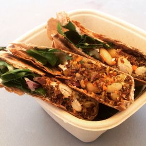 cheese crisp at The Uprooted Kitchen in Gilbert