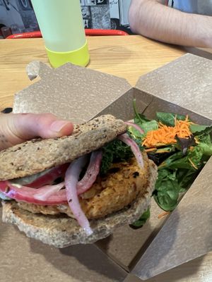 Buffalo burger   at The Uprooted Kitchen in Gilbert