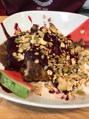 baked French toast, my 18mo ate it!  at The Uprooted Kitchen in Gilbert