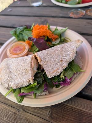 Tofu Banh Mi Naanwich at The Uprooted Kitchen in Gilbert