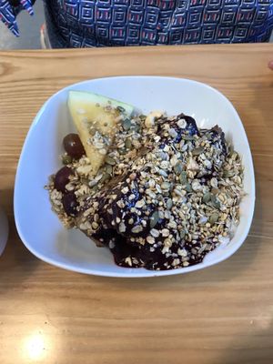 Almond Banana French Toast at The Uprooted Kitchen in Gilbert