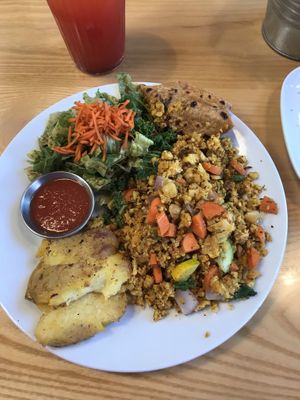 Cauliflower Scramble at The Uprooted Kitchen in Gilbert