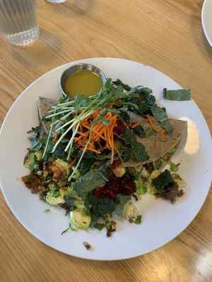 Thanksgiving Buckwheat Crepe at The Uprooted Kitchen in Gilbert