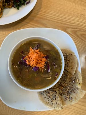 Hot & Sour Soup at The Uprooted Kitchen in Gilbert