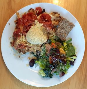 Cauliflower parmesan at The Uprooted Kitchen in Gilbert