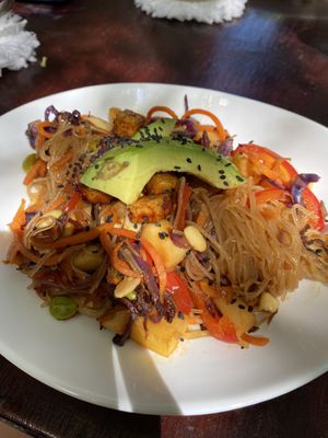 Dragon bowl (190 pesos)   at Tierra Verde in Playa Del Carmen