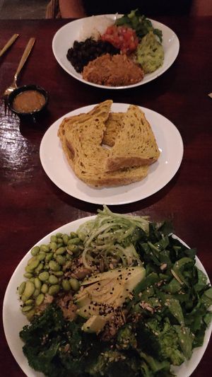 Mexican and green bowl at Tierra Verde in Playa Del Carmen