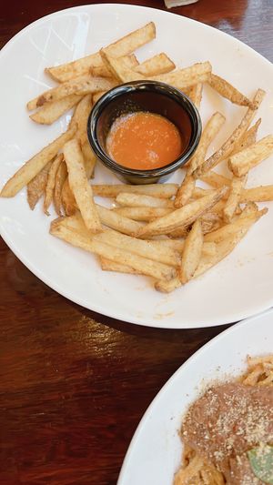 papas air fryer  at Tierra Verde in Playa Del Carmen