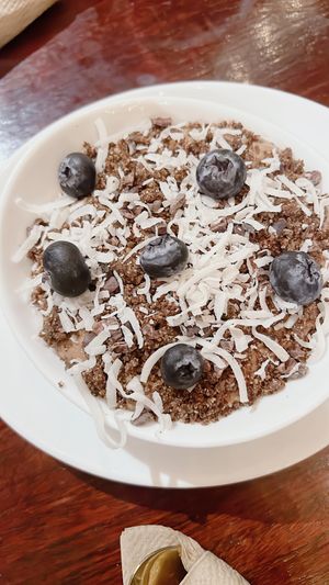 cacao ice cream  at Tierra Verde in Playa Del Carmen