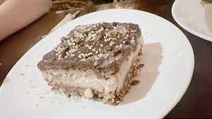 raw chocolate cake   at Tierra Verde in Playa Del Carmen