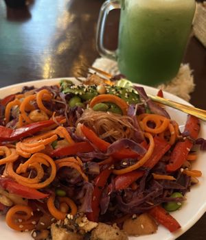 Dragon Bowl. 😋 yummyy  at Tierra Verde in Playa Del Carmen