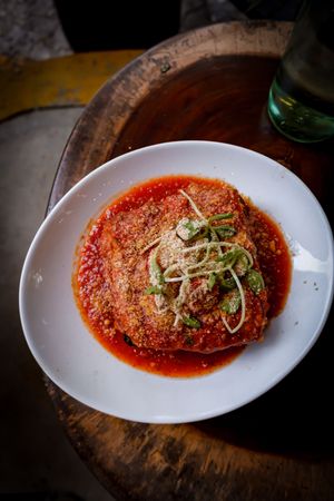 Veggie Lasagna  at Tierra Verde in Playa Del Carmen