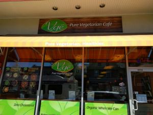 front at Vge Cafe in Bryn Mawr