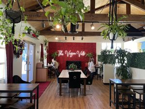 Decor  at The Vegan Vato in Victorville