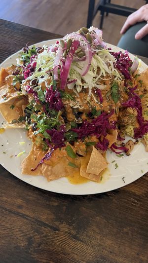 Nachos Plate  at The Vegan Vato in Victorville