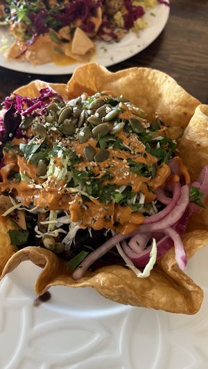 Taco Salad Bowl  at The Vegan Vato in Victorville