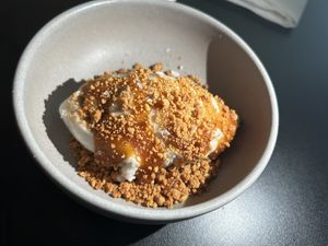 Salted Carmel coconut banana gelato - delicious!!  at Dada in Phillip