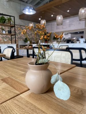 Inside  at Basil & Bunny in Bristol