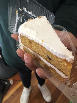 Carrot Cake by Nique’s Vegan  at Basil & Bunny in Bristol