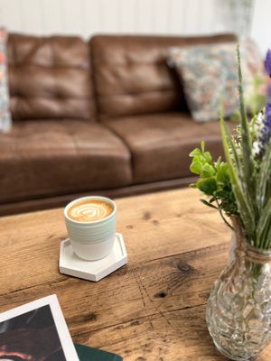  at Fire & Flow Coffee Roasters in Cirencester